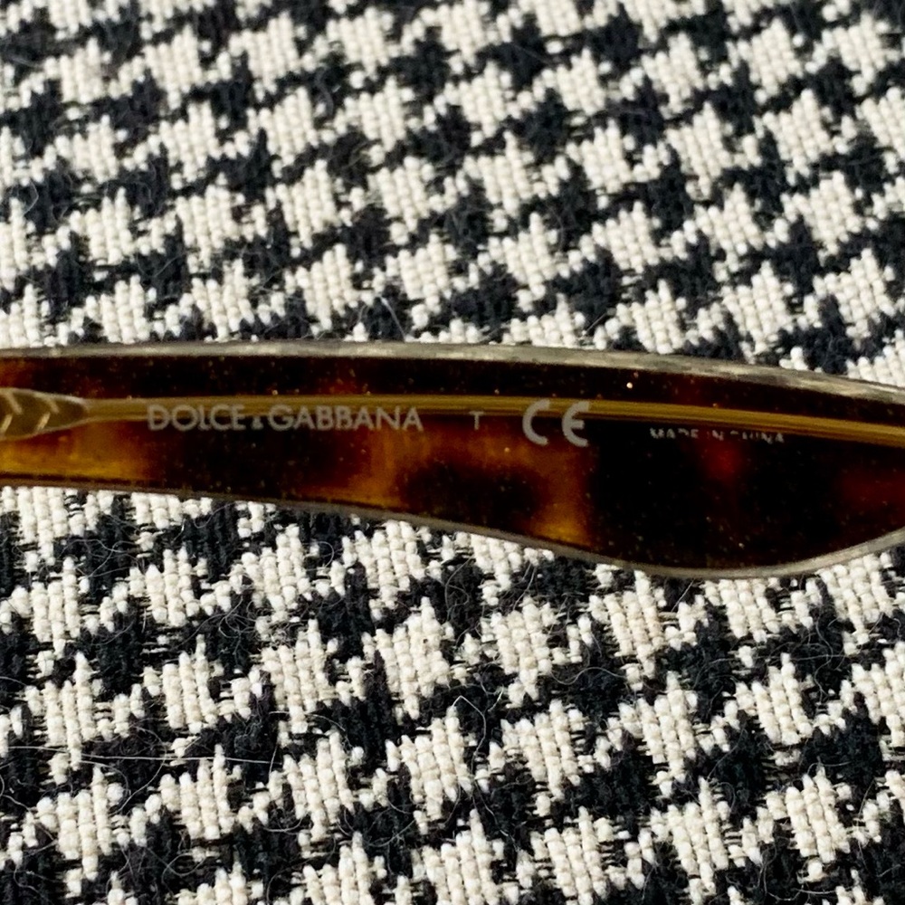 Dolce & Gabbana Brown Tortoise Glasses - Picture 5 of 8